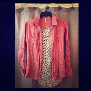 Free people button down
